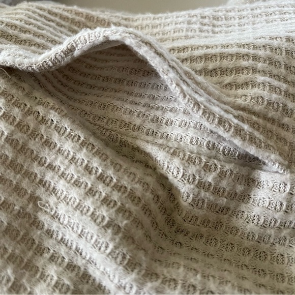 Logo lounge Lori Goldstein Tunic Womens medium Waffle Thermal Long Sleeve NWOT - Picture 6 of 11